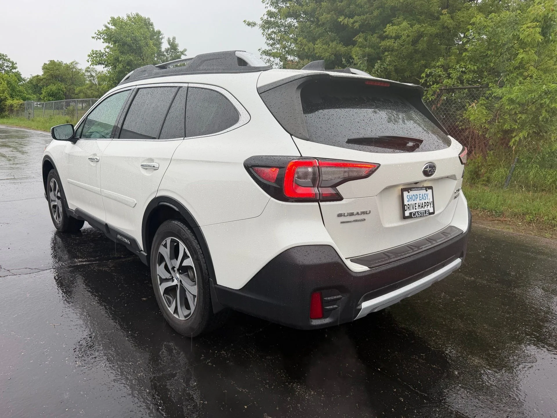 Used 2020 White Subaru Touring image 8