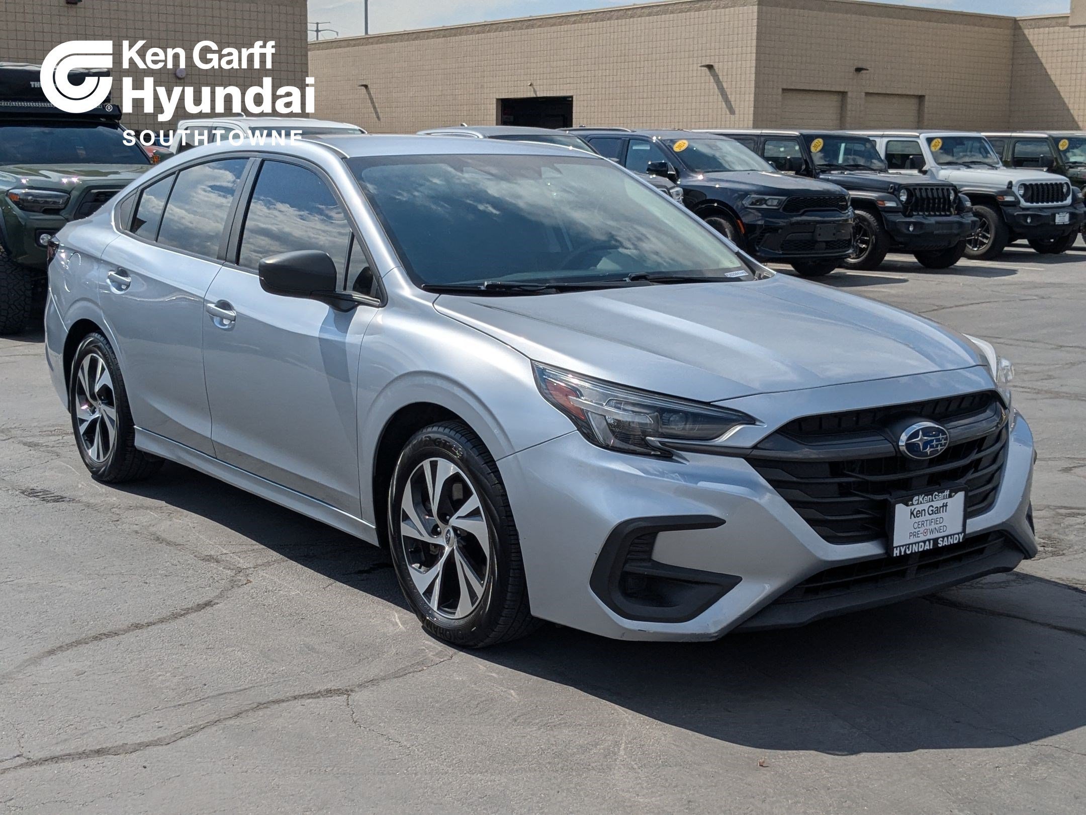 Used 2024 Ice Silver Metallic Subaru Base image 1