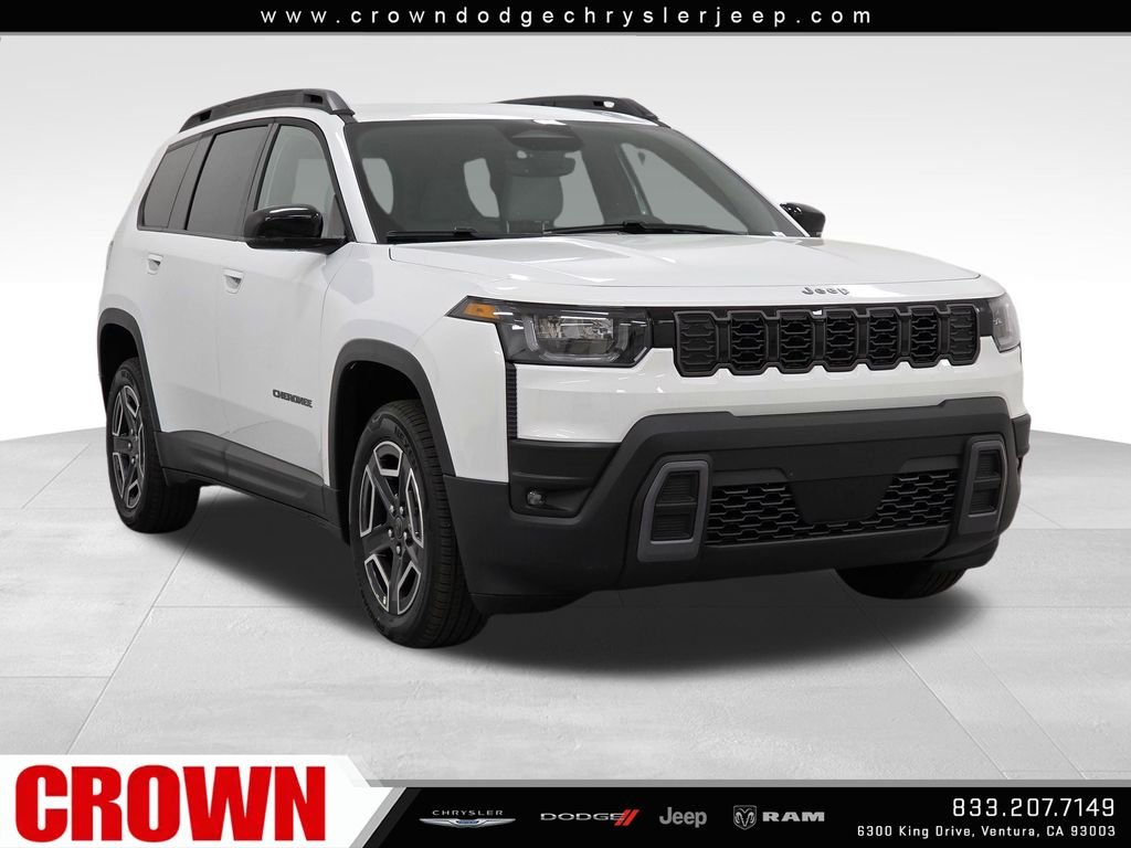 New 2026 Bright White Clear-Coat Exterior Paint Jeep Limited image 3