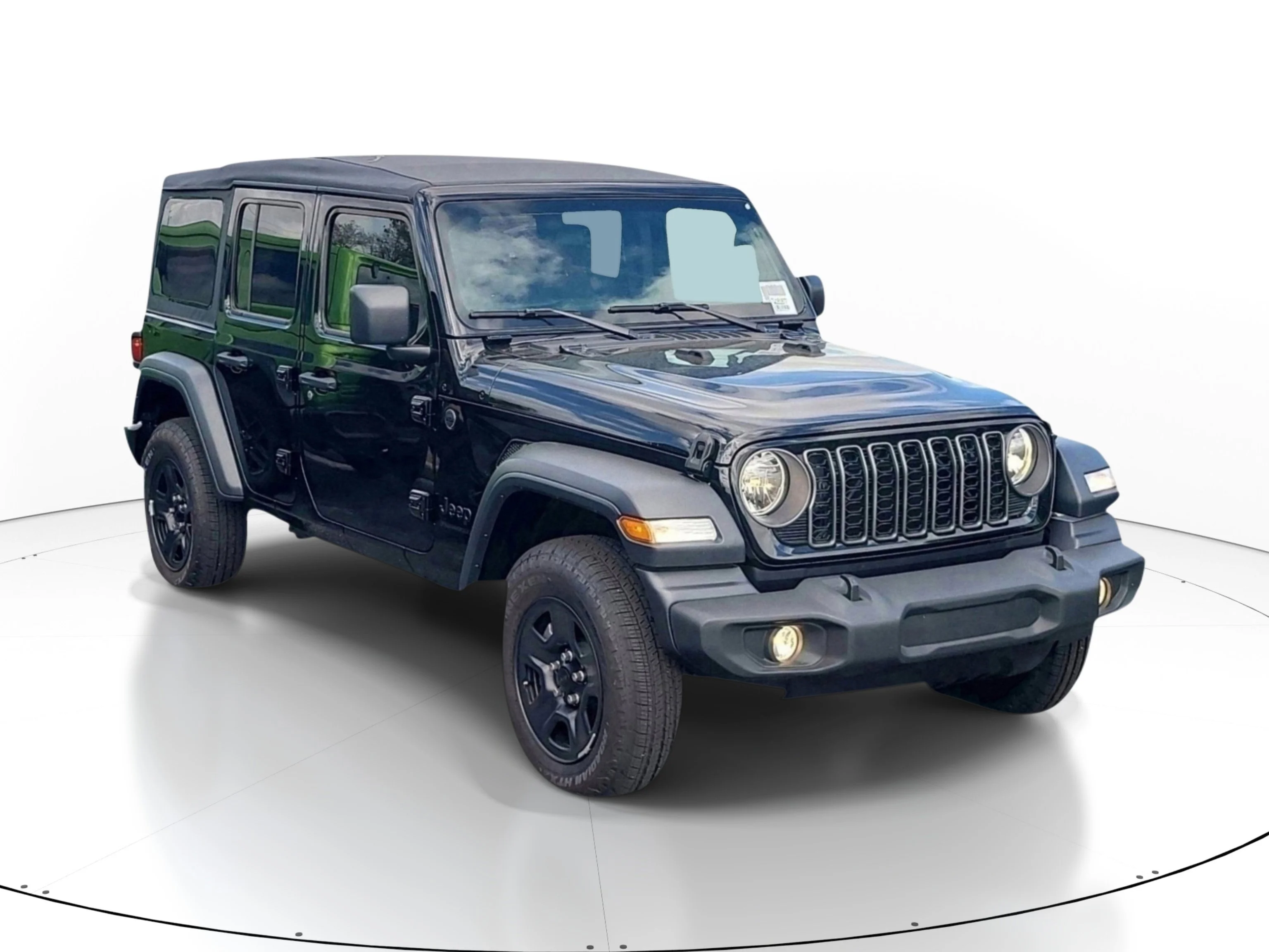 New 2026 Black Clearcoat Jeep Sport image 1