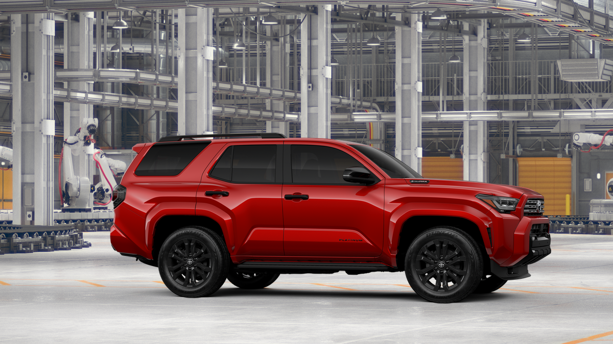 New 2026 Supersonic Red Toyota Platinum image 13