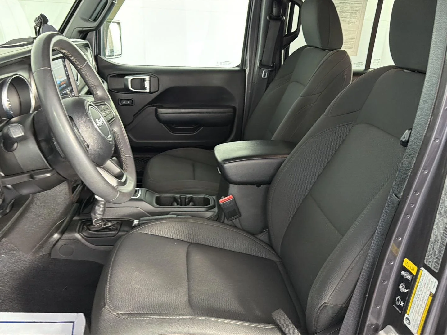 Used 2023 Granite Crystal Metallic Clearcoat Jeep Sport S image 25