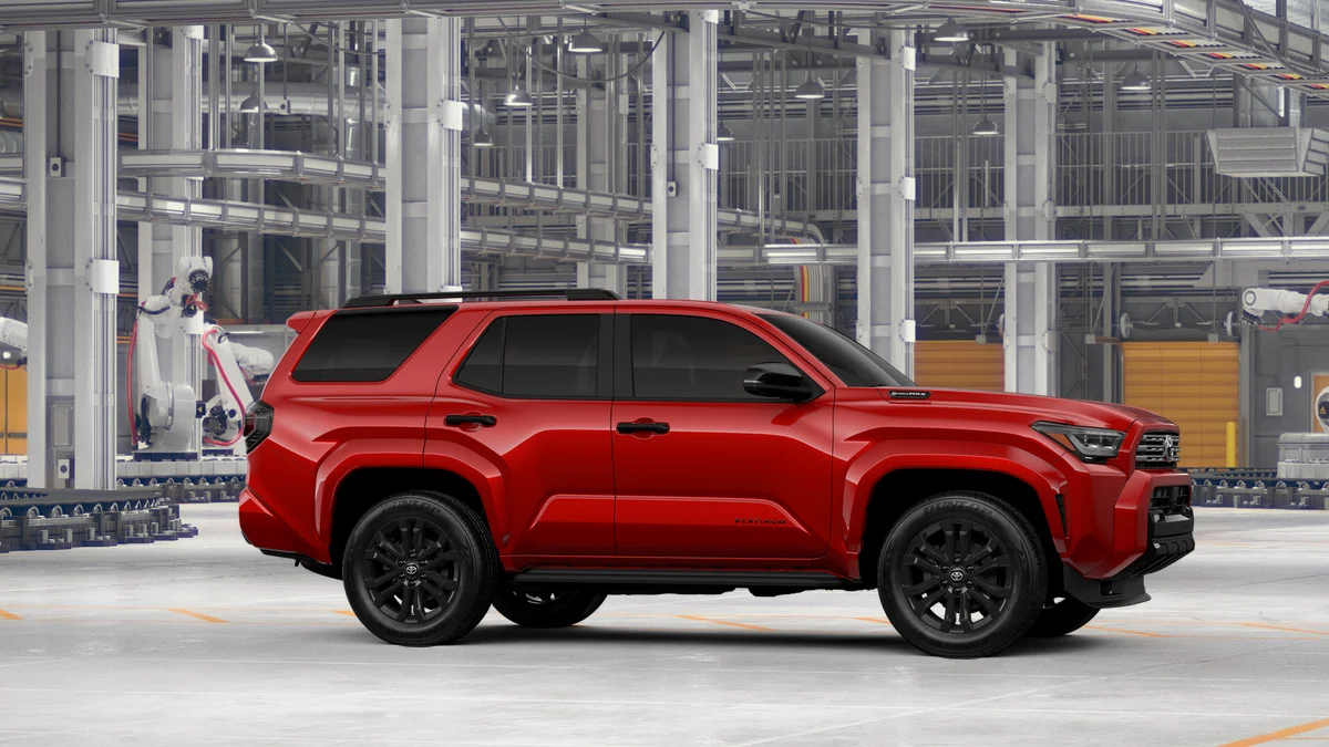New 2026 Supersonic Red Toyota Platinum image 13