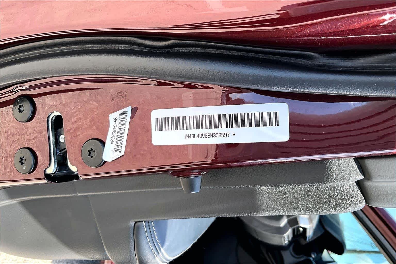 Certified Used 2025 Garnet Pearl Metallic Nissan SV image 37