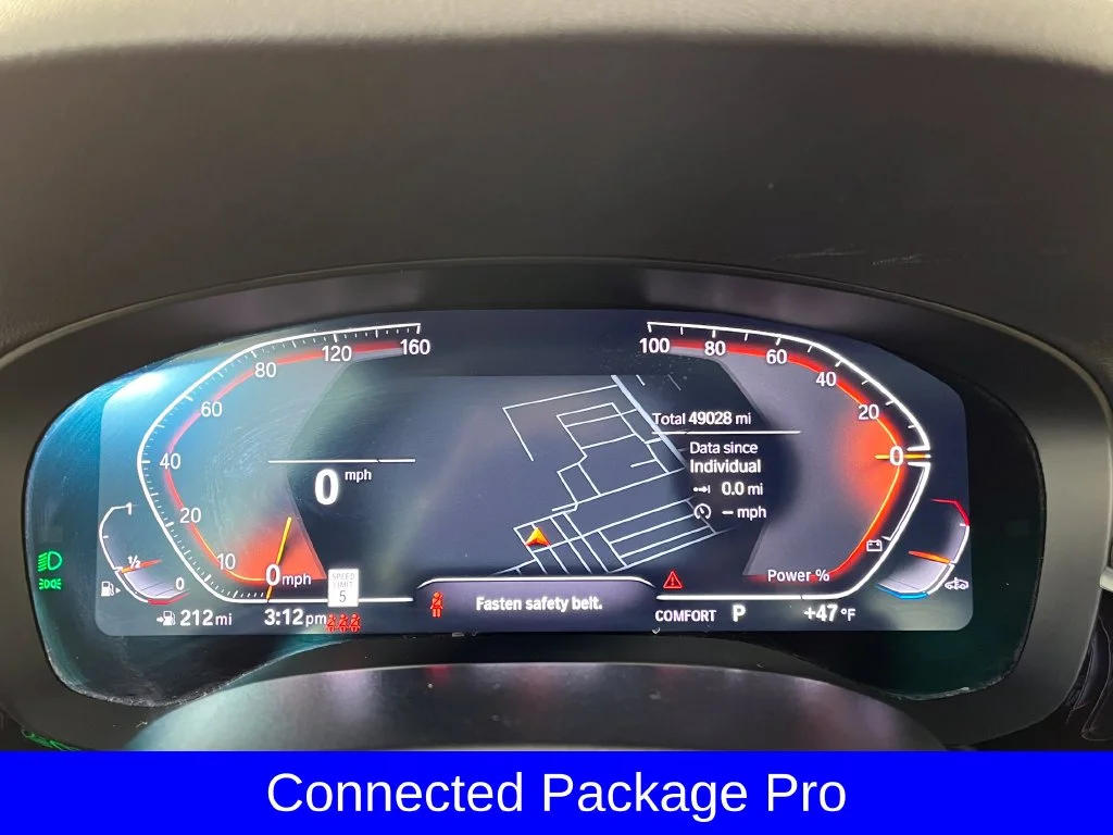 Certified Used 2023 Blue Metallic BMW 540i xDrive image 4