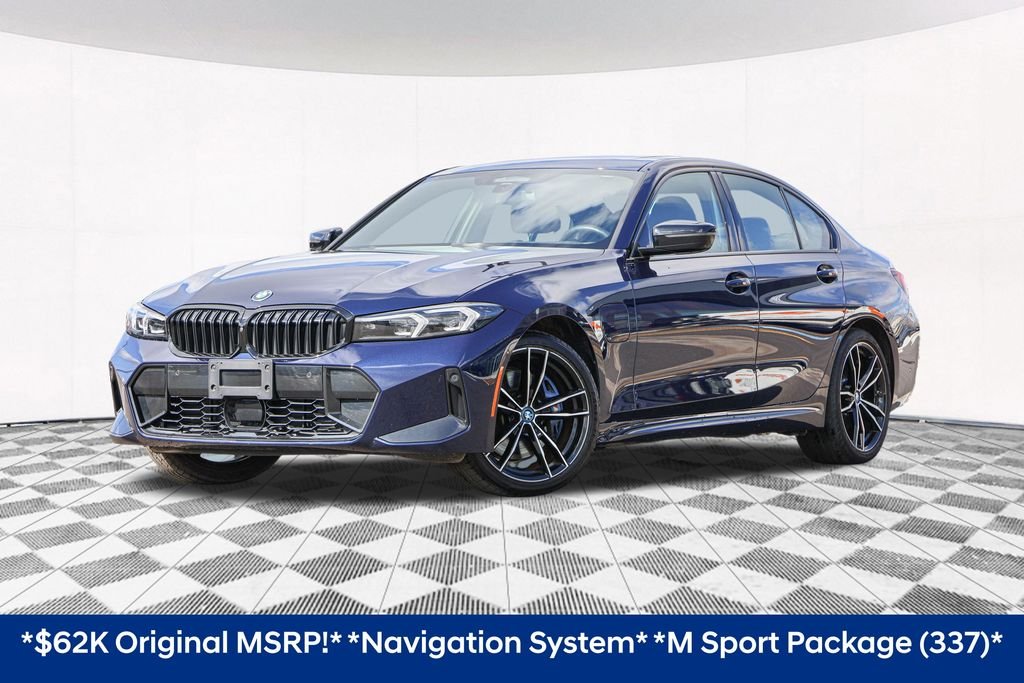 Used 2024 BMW 3 Series 330e with VIN 3MW39FS04R8E80059 for sale in Downers Grove, IL