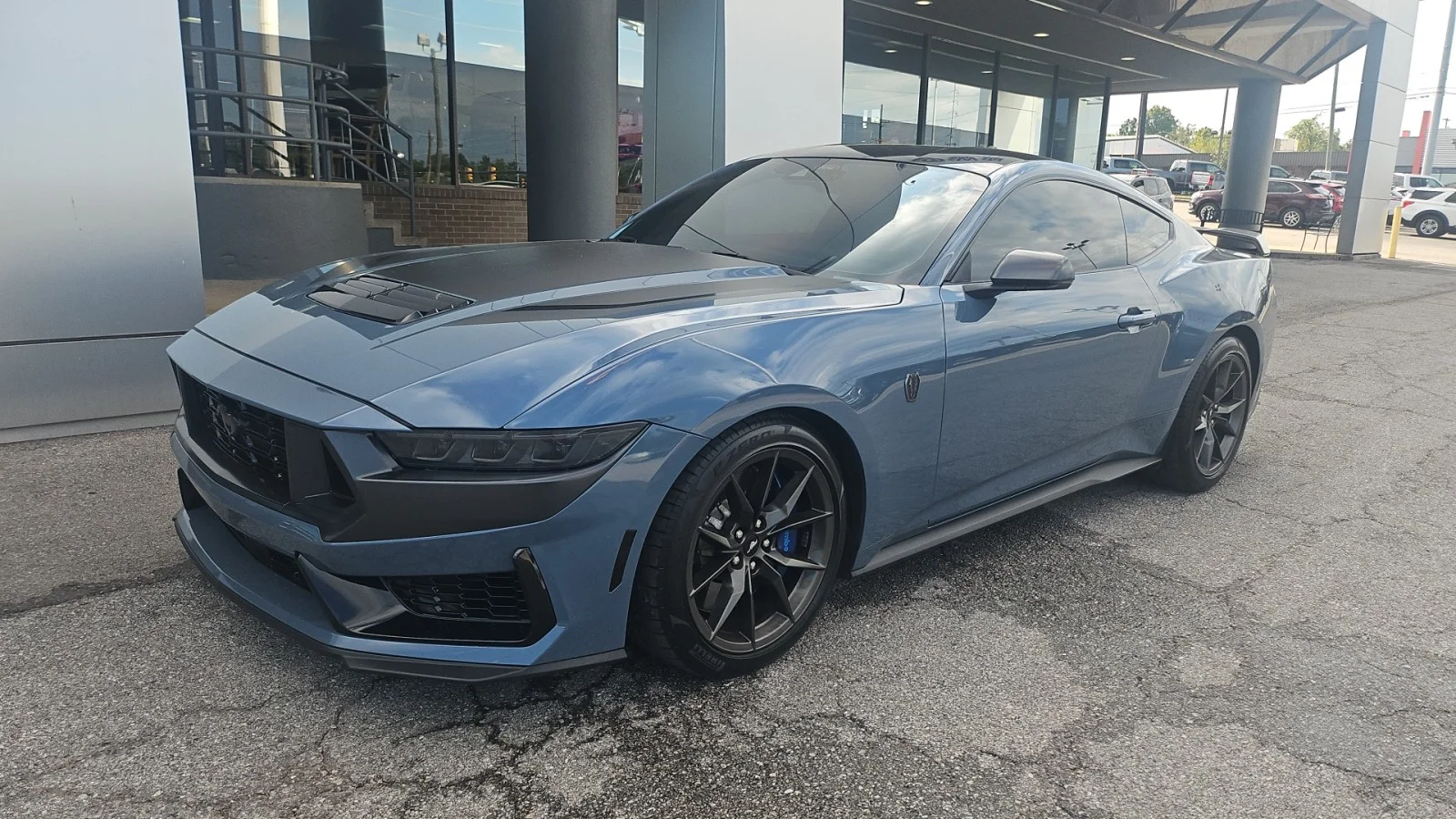 Used 2024 Blue Ford Dark Horse image 8