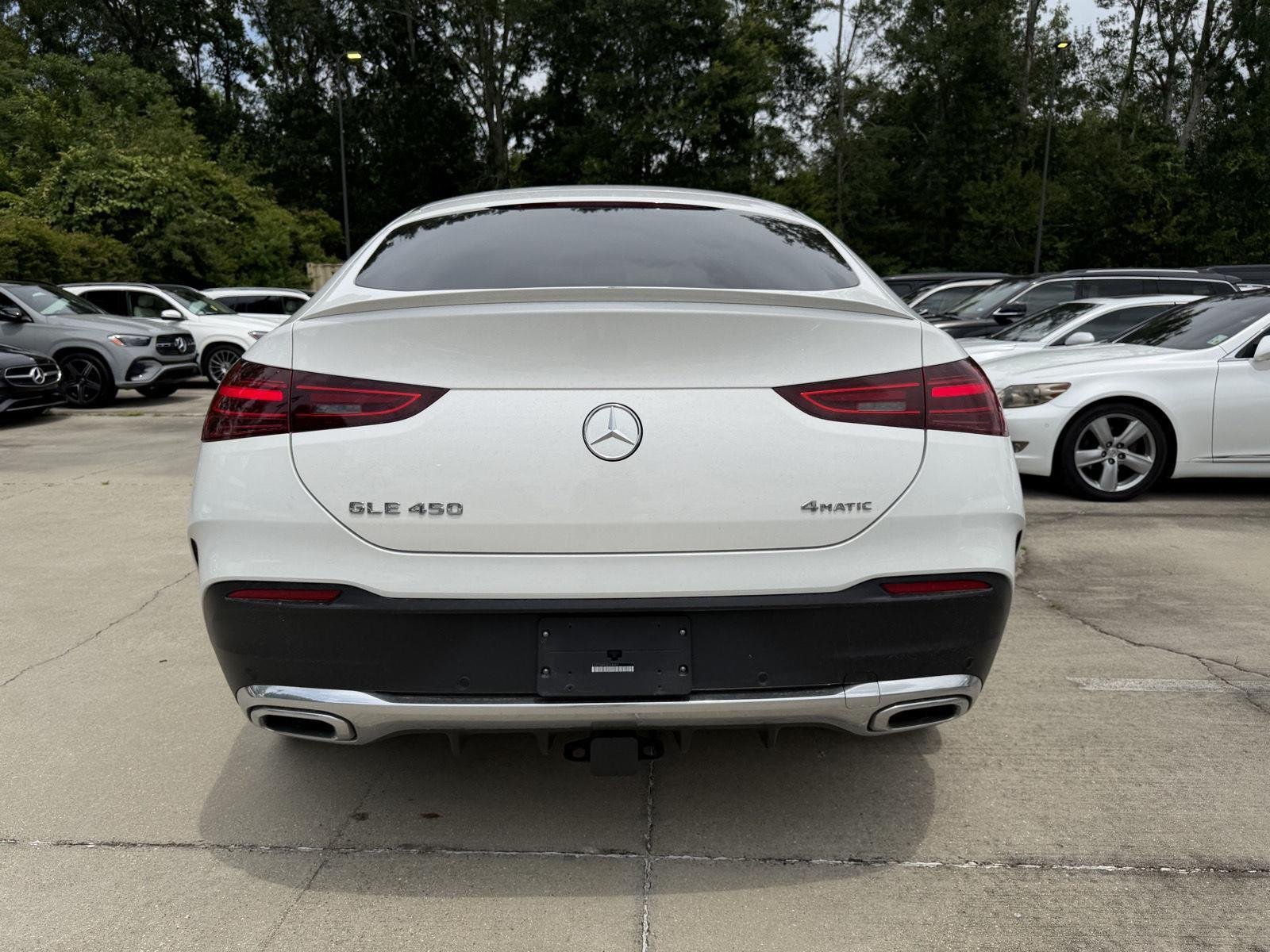 Certified Used 2025 MANUFAKTUR Moonlight White Metallic Mercedes-Benz GLE 450 image 21