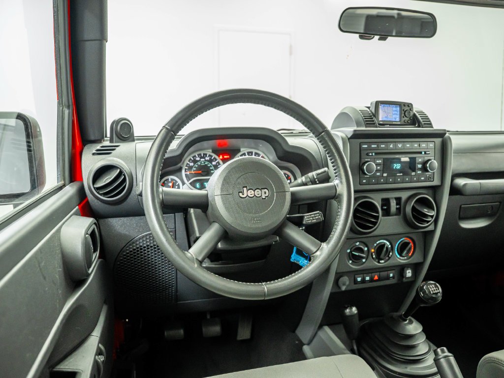 Used 2008 Flame Red Clearcoat Jeep Rubicon image 29