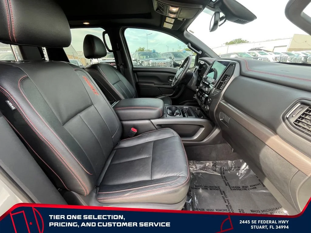 Used 2021 White Nissan Crew Cab PRO-4X 4x4 image 20