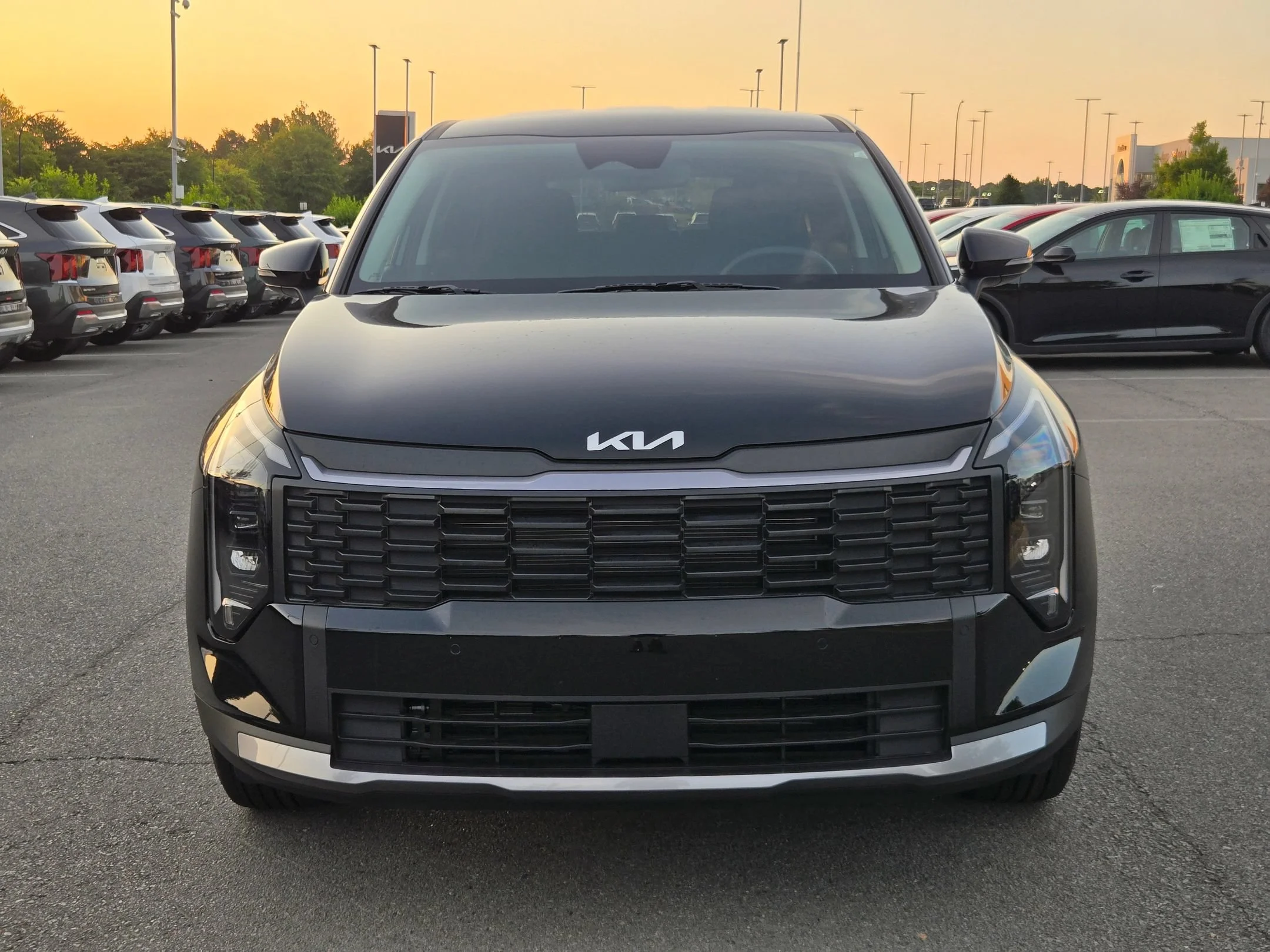 New 2026 Ebony Black Kia LX image 2