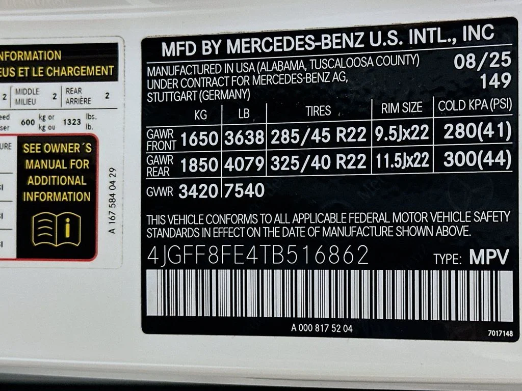 Used 2026 White Mercedes-Benz GLS 580 image 34