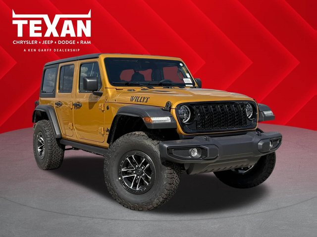 New 2026 Jeep Wrangler Willys 4x4 4-door