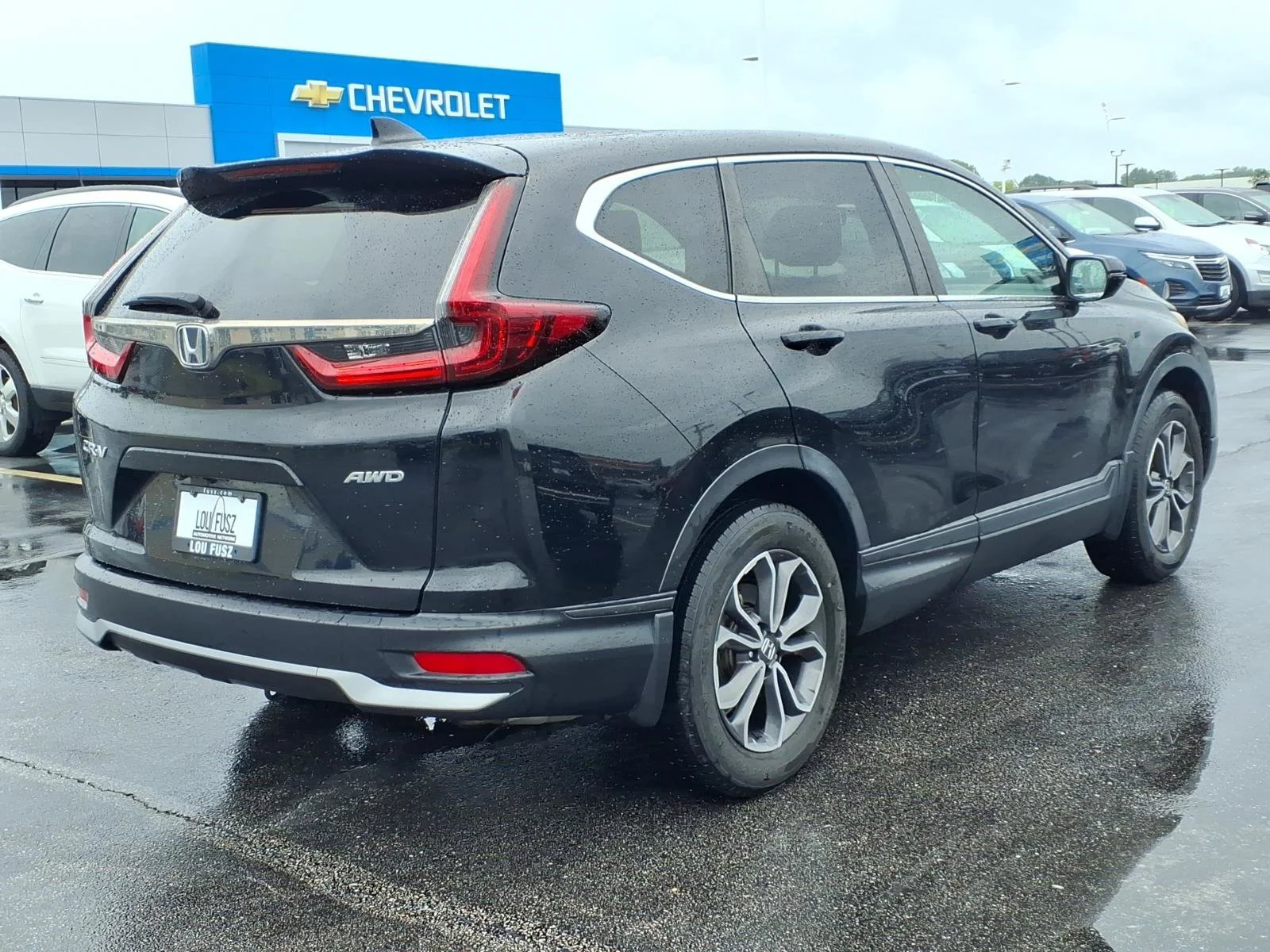 Used 2020 Crystal Black Pearl Honda EX-L image 28