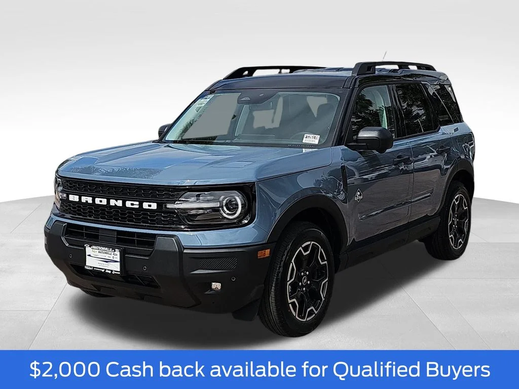 New 2026 Azure Gray Metallic Tri-Coat Ford Outer Banks® image 7