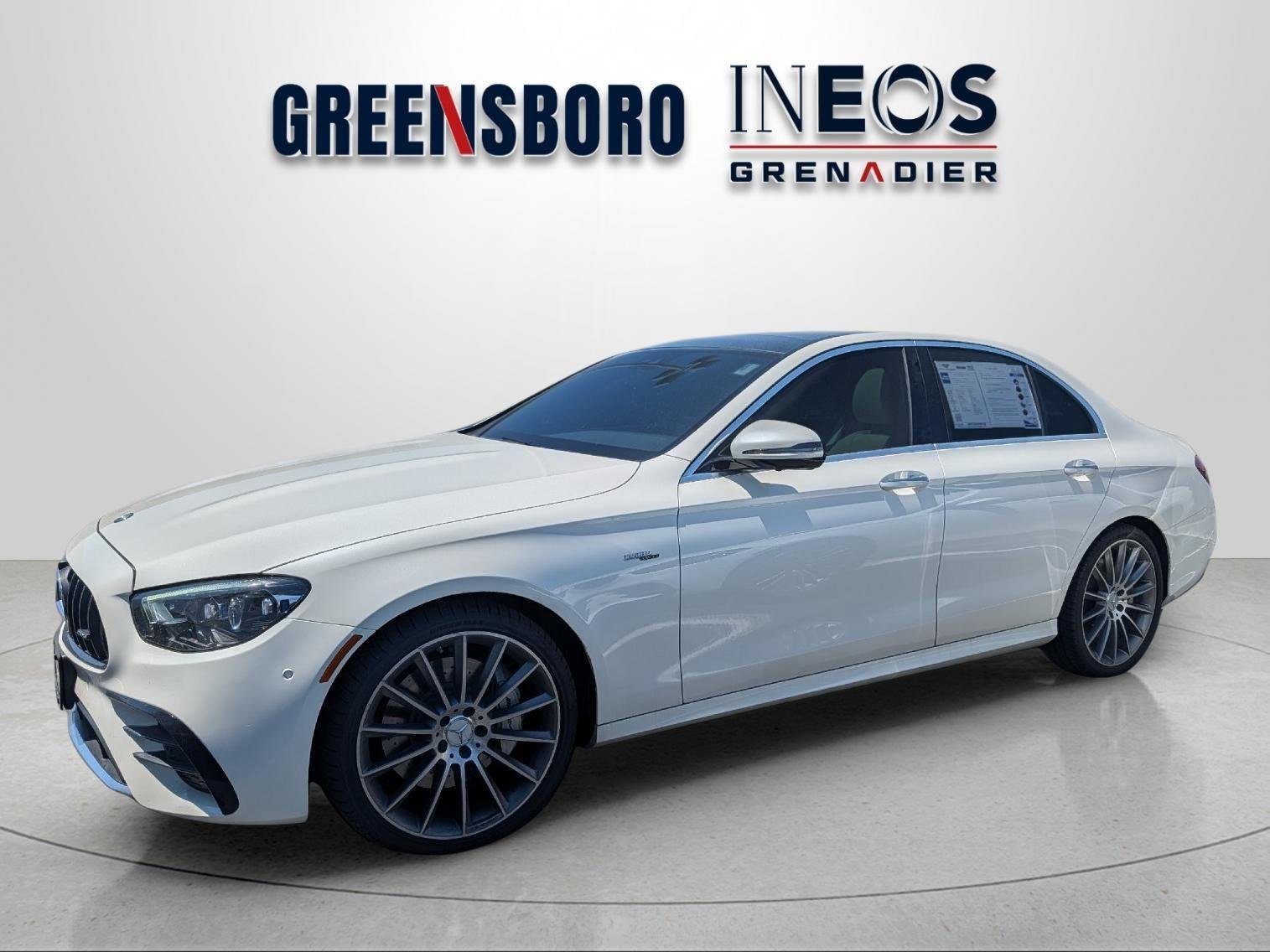 Used 2021 designo Diamond White Mercedes-Benz AMG® E 53 image 1