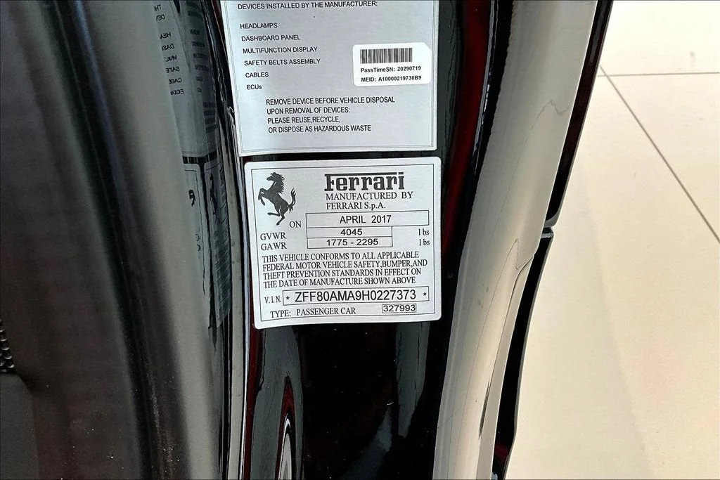 Used 2017 Nero Ferrari  image 16