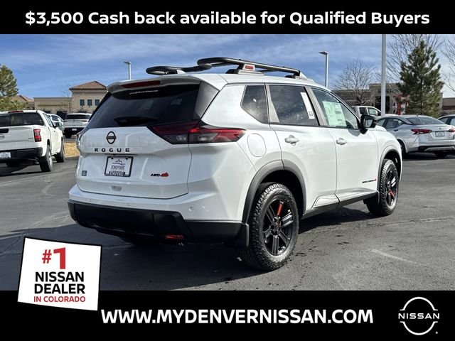 New 2026 Everest White Pearl TriCoat Nissan Rock Creek image 4