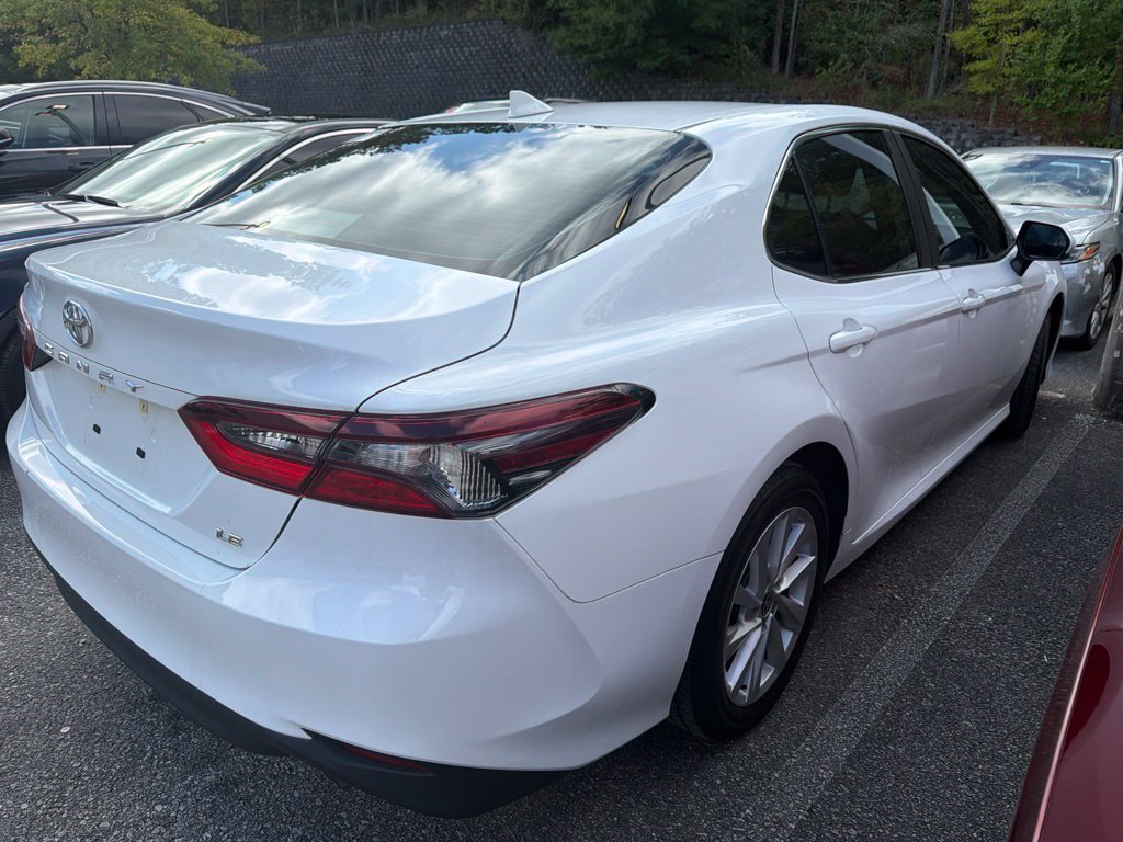 Used 2023 White Toyota LE image 3