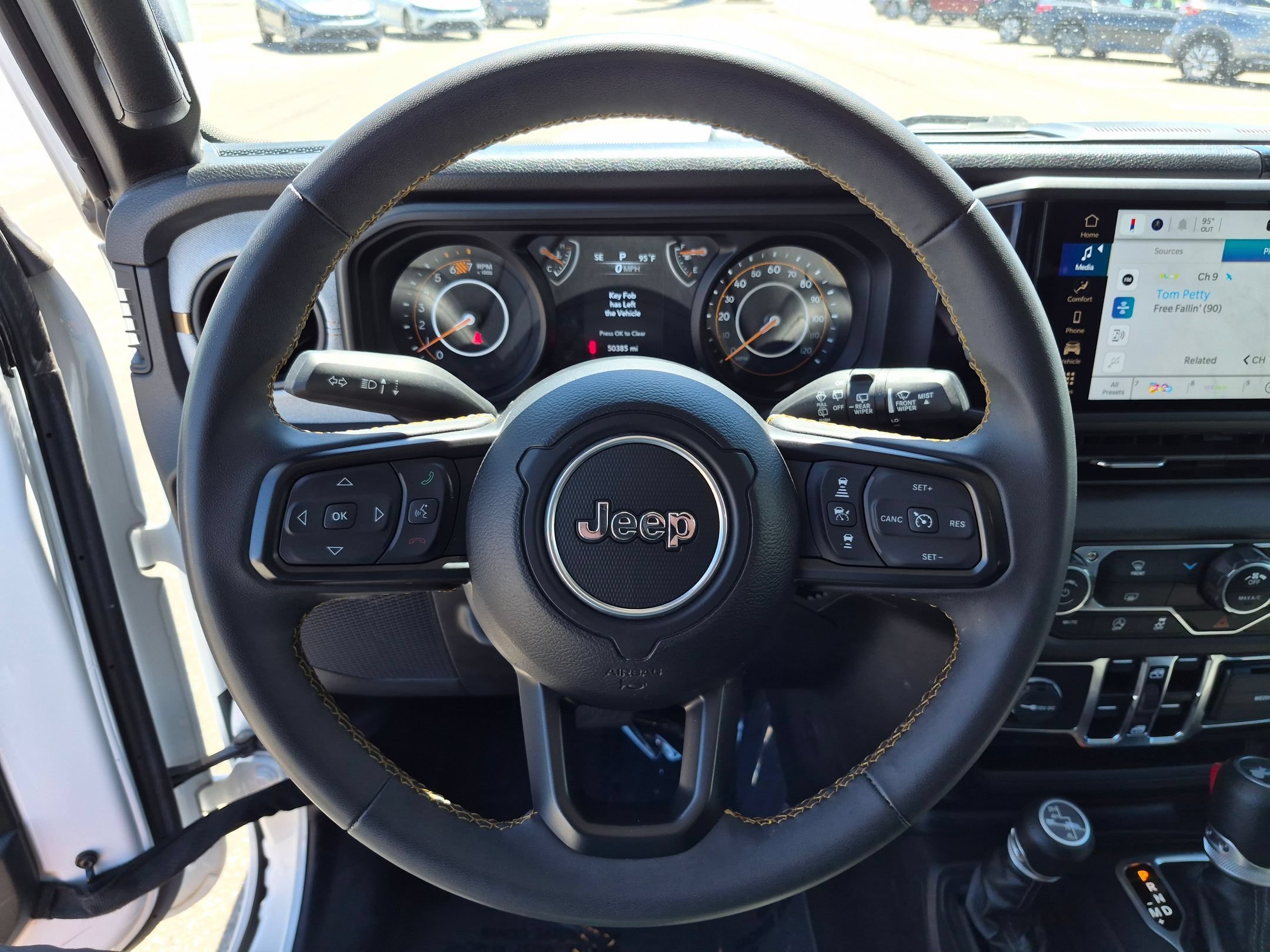 Used 2024 Bright White Clearcoat Jeep Sport S image 16