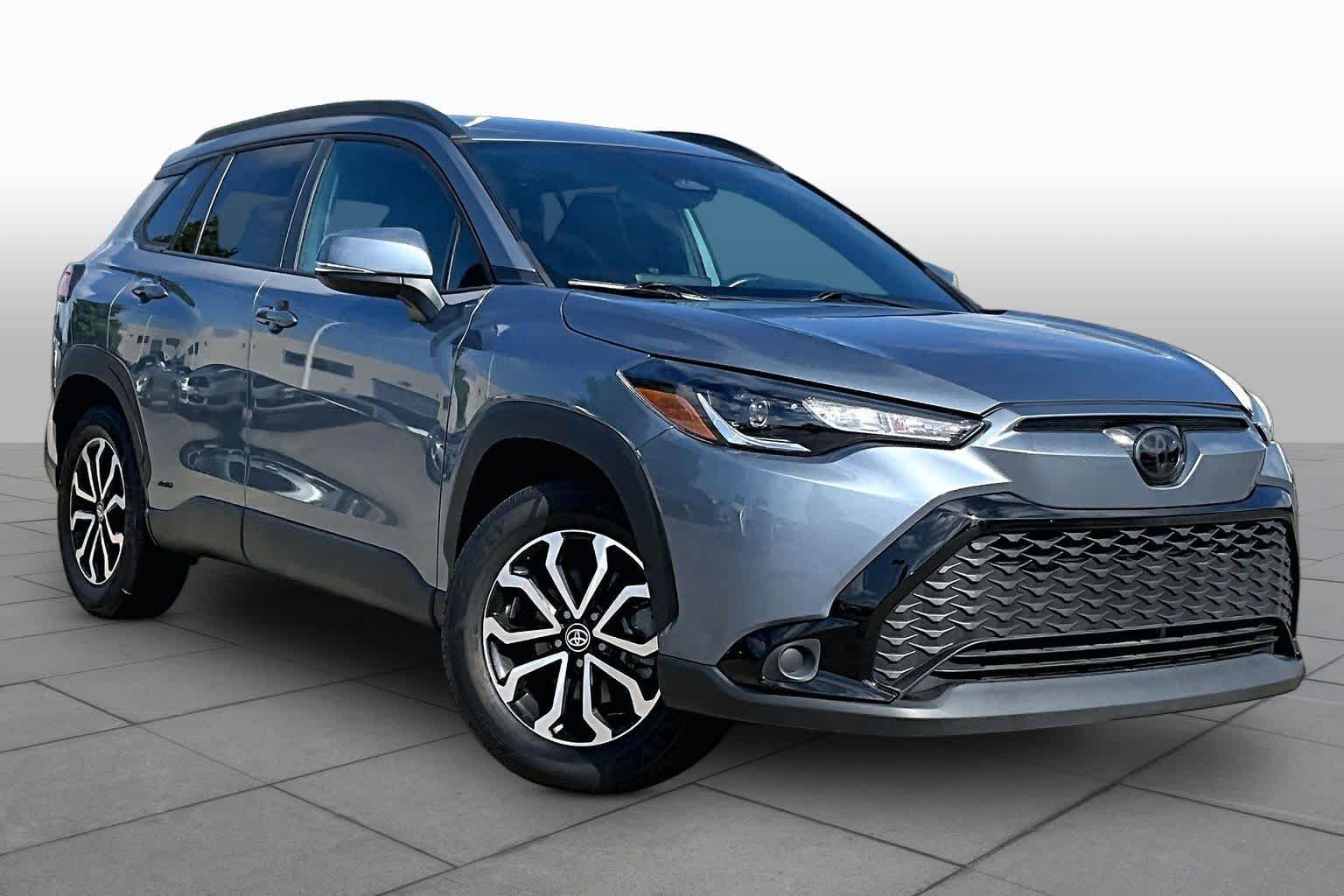 Used 2023 Celestite Toyota Hybrid SE image 3