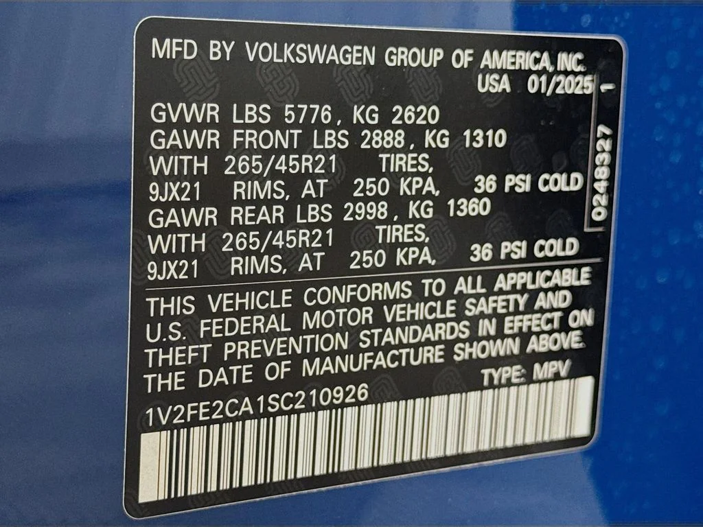 2025 Volkswagen Atlas Cross Sport SEL Premium R-LINE - Photo 46