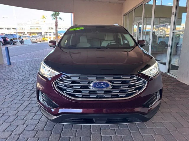 Certified Used 2020 Burgundy Ford SEL image 8