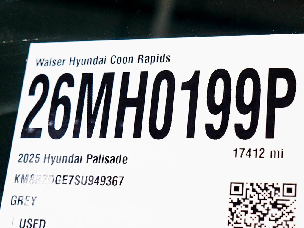Certified Used 2025 Steel Graphite Hyundai SEL AWD image 33