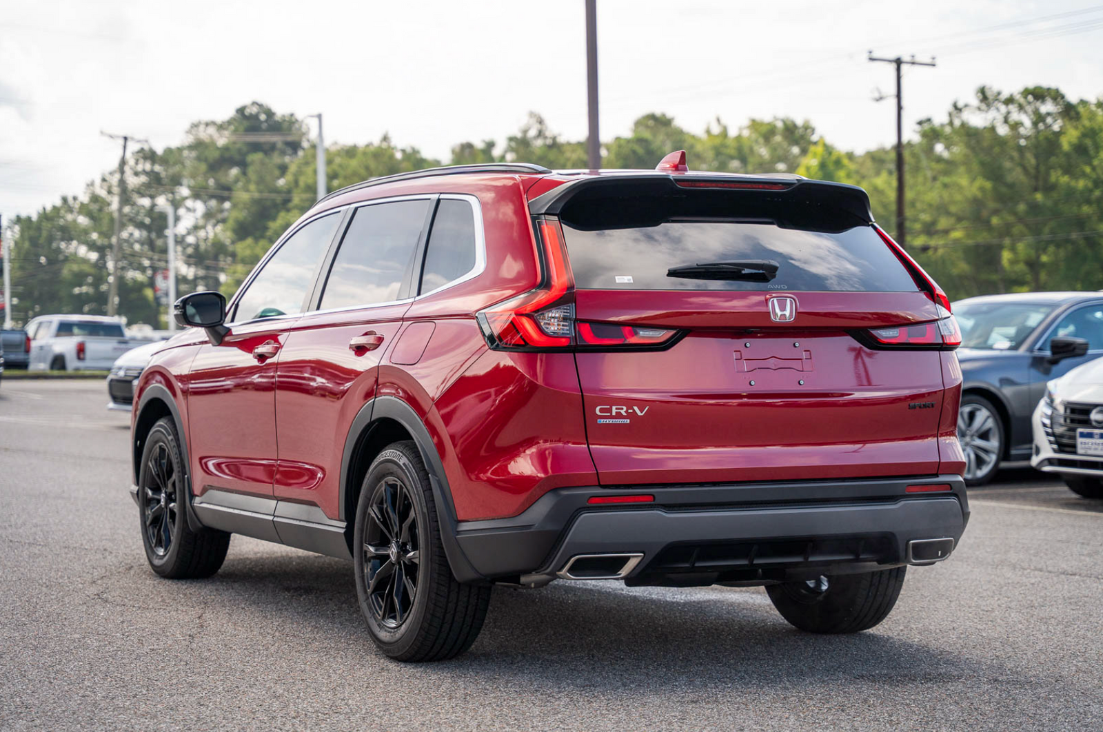 Used 2025 Red Honda Sport image 5