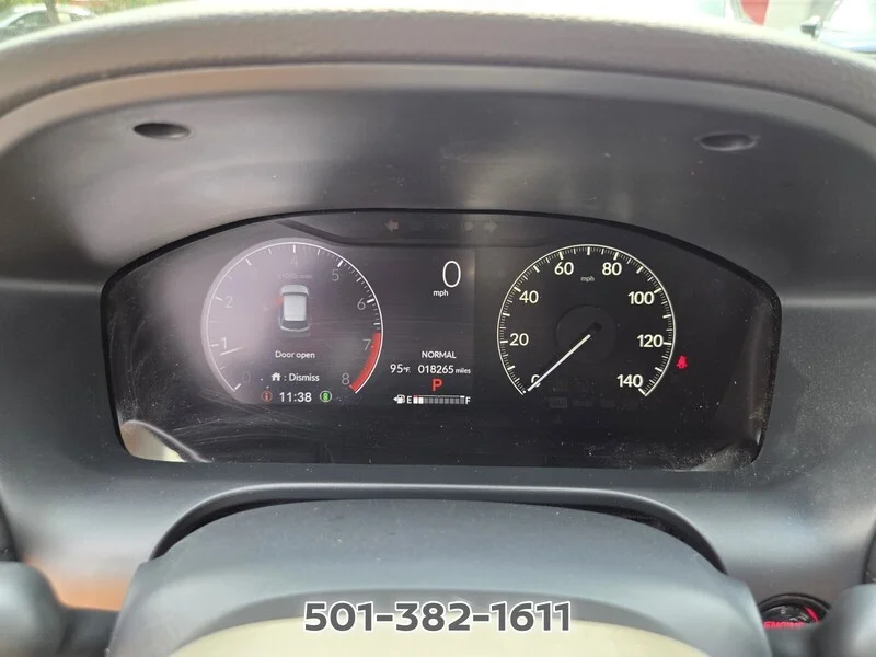 Used 2025 Modern Steel Metallic Honda LX AWD CVT image 30