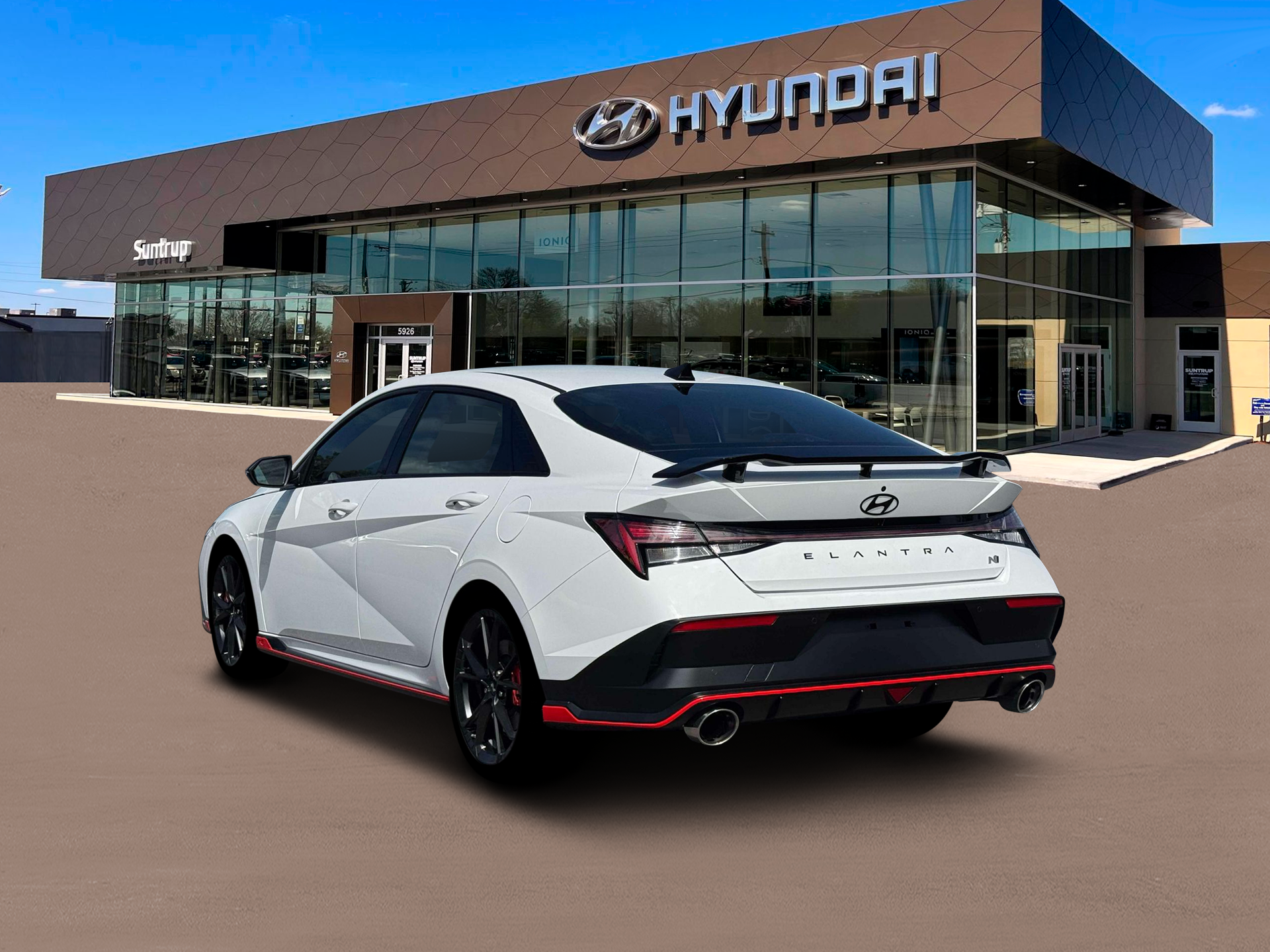 New 2026 Atlas White Hyundai Sedan image 5