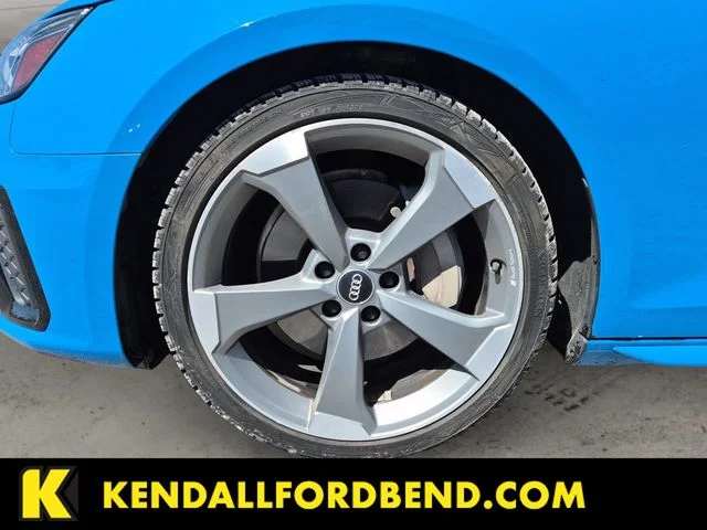 Used 2021 Blue Audi 45 S line Premium Plus image 9
