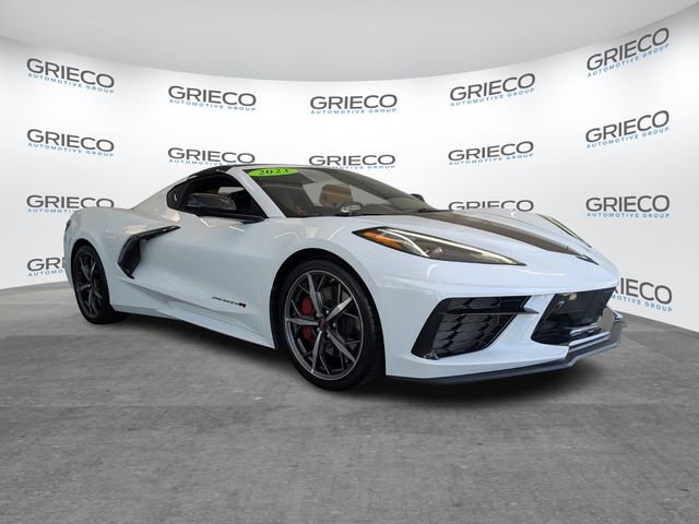 Certified Used 2023 White Chevrolet Stingray image 1