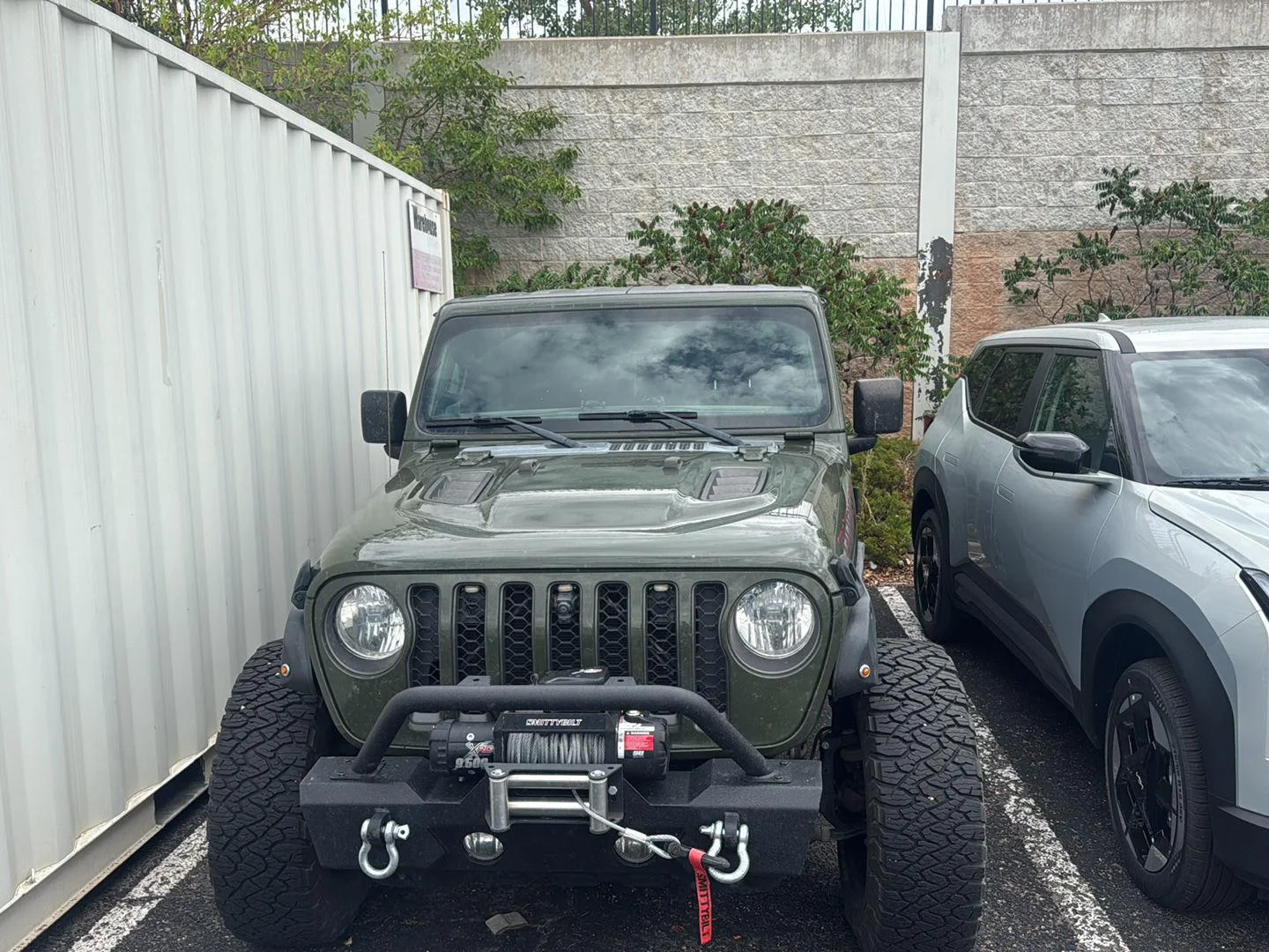 Used 2022 Sarge Green Clearcoat Jeep Rubicon image 1