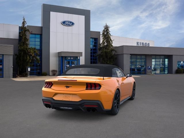 New 2026 Orange Fury Metallic Tri-coat Ford EcoBoost® Premium Convertible image 8