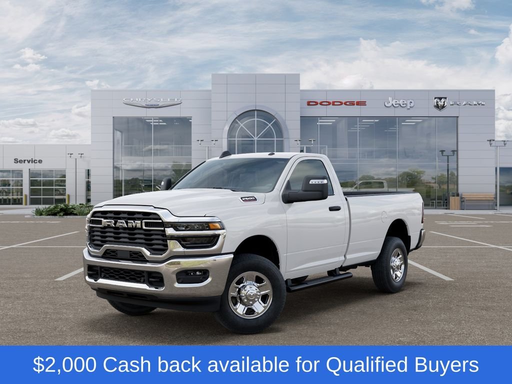 New 2026 Bright White Clear-Coat Exterior Paint RAM Tradesman image 1