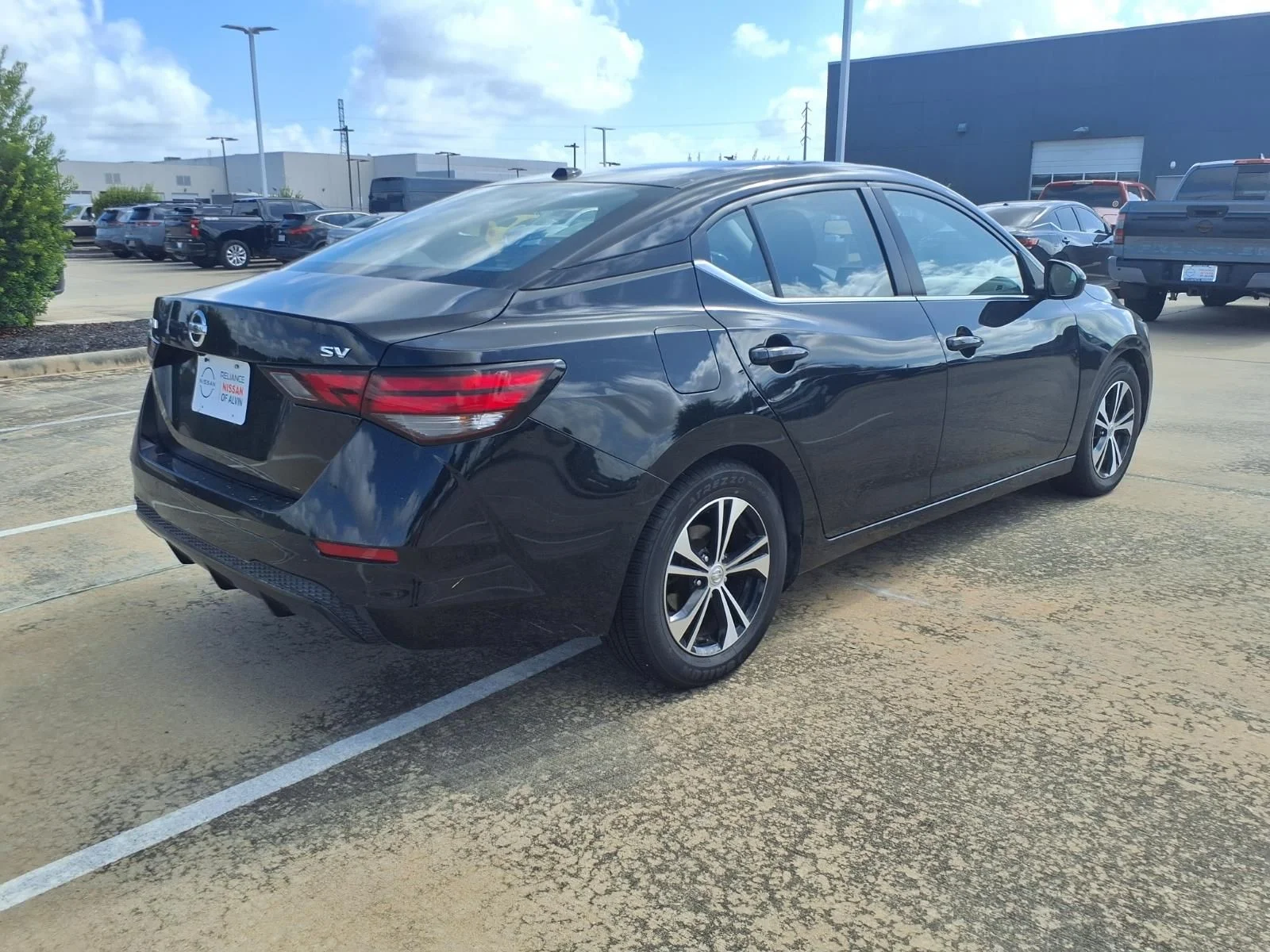Used 2023 Nissan Sentra SV with VIN 3N1AB8CV9PY303818 for sale in Friendswood, TX