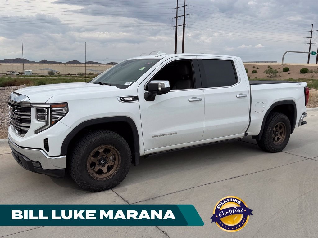 Certified Used 2023 White GMC SLT image 1