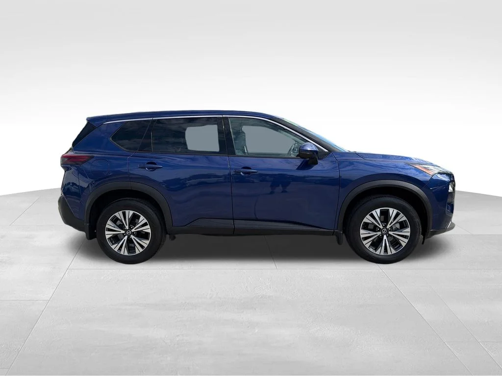 Certified Used 2021 Blue Nissan SV image 9