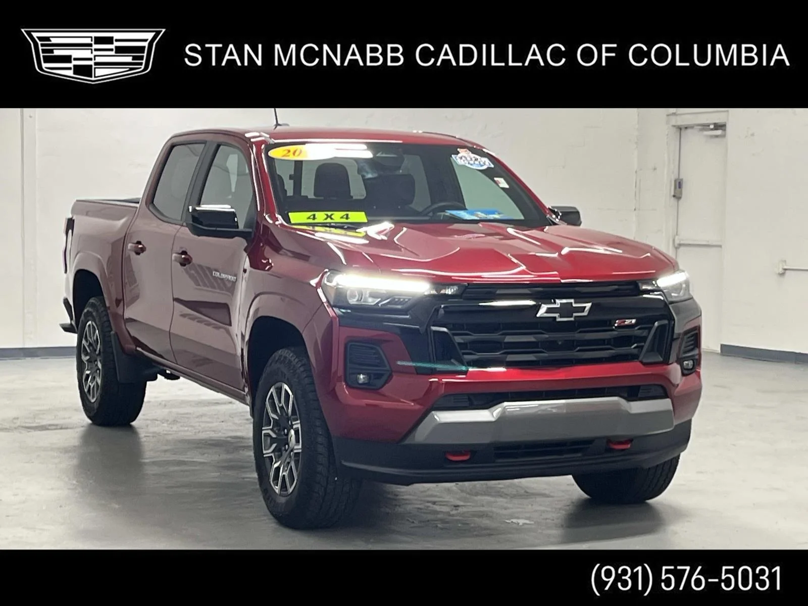 Used 2024 Radiant Red Tintcoat Chevrolet Z71 image 1