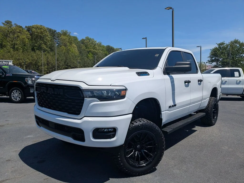 Used 2025 Bright White Clearcoat Ram Tradesman image 1