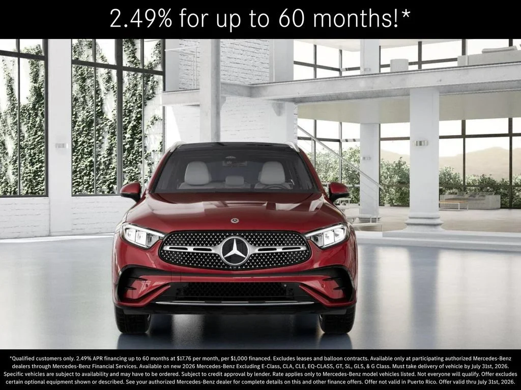 New 2026 MANUFAKTUR Patagonia Red Metallic Mercedes-Benz GLC 300 image 49