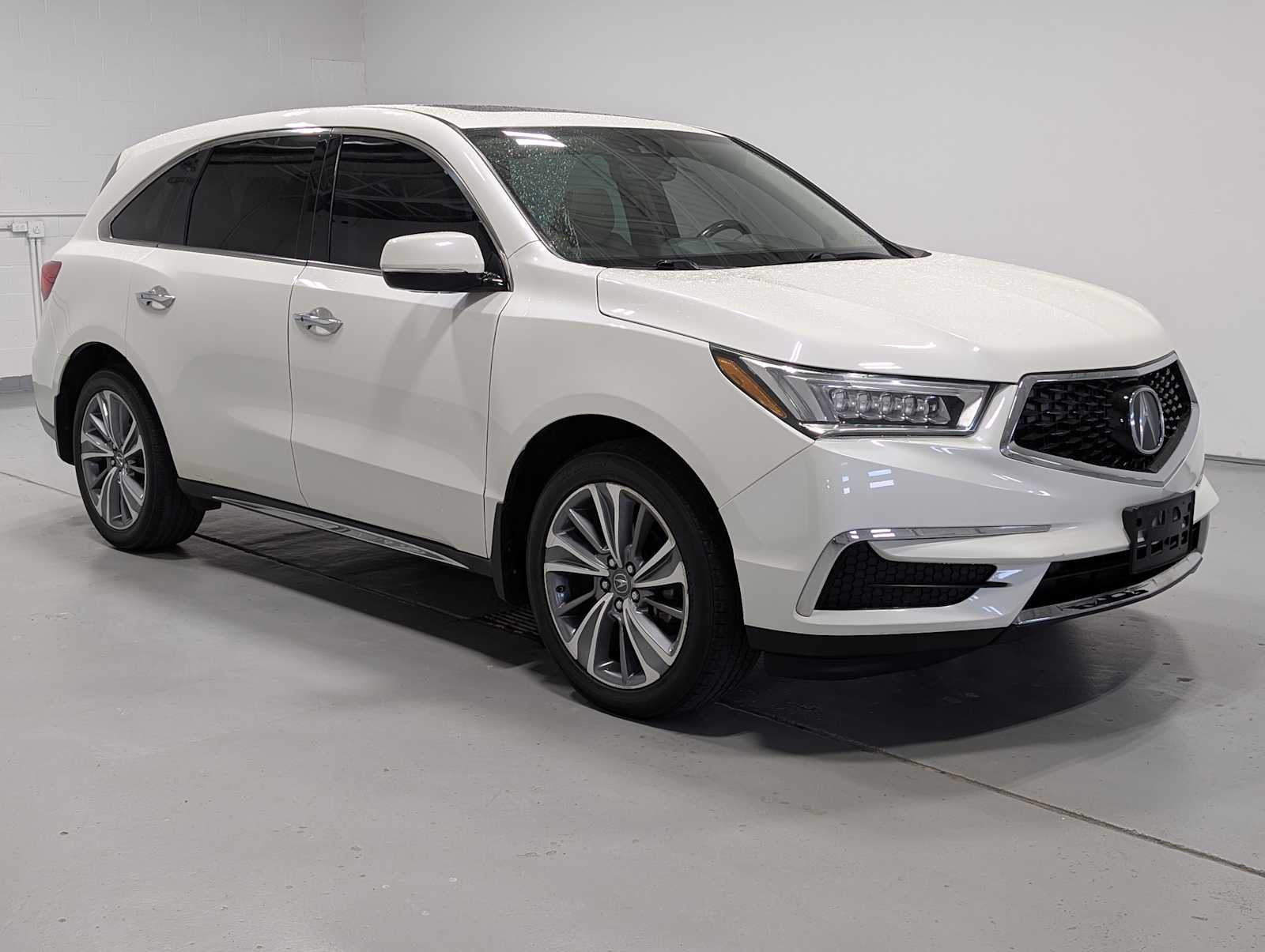 Used 2017 White Diamond Pearl Acura w/Technology Pkg image 5