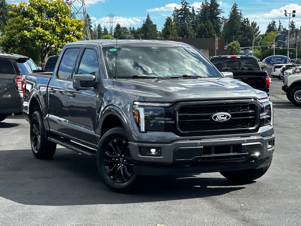 New 2026 Carbonized Gray Metallic Ford Lariat® image 1