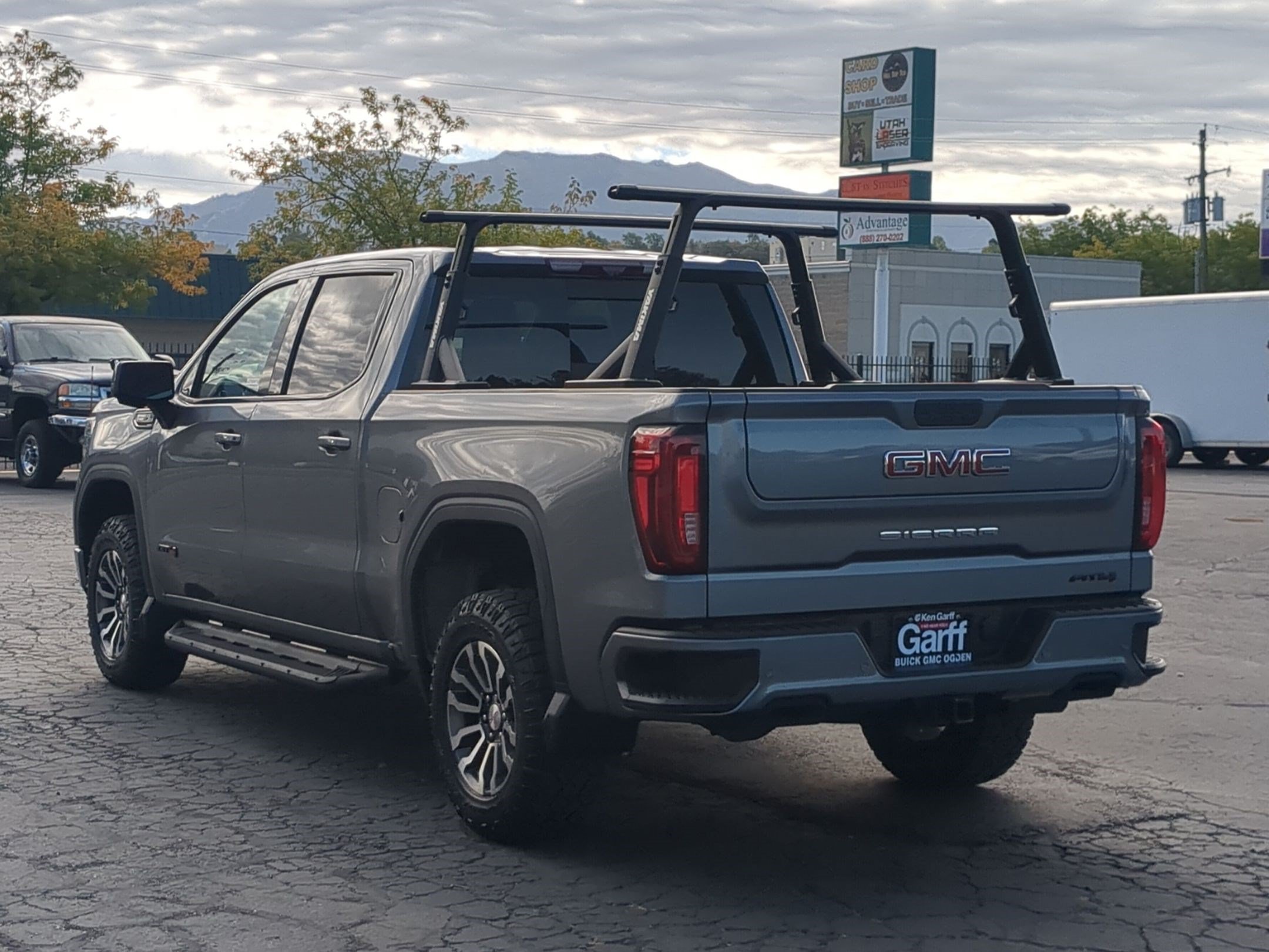 Used 2020 Satin Steel Metallic GMC AT4 image 5