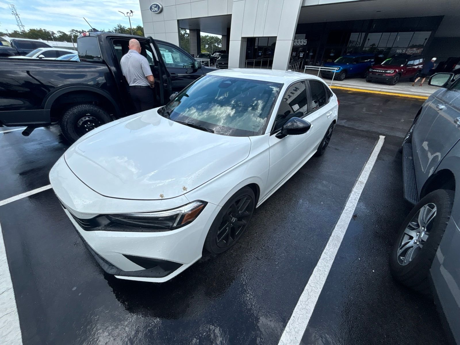 Used 2023 Black Honda Sport image 2