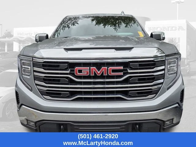 Used 2023 GMC Sierra 1500 SLT with VIN 3GTUUDEL6PG295014 for sale in Little Rock