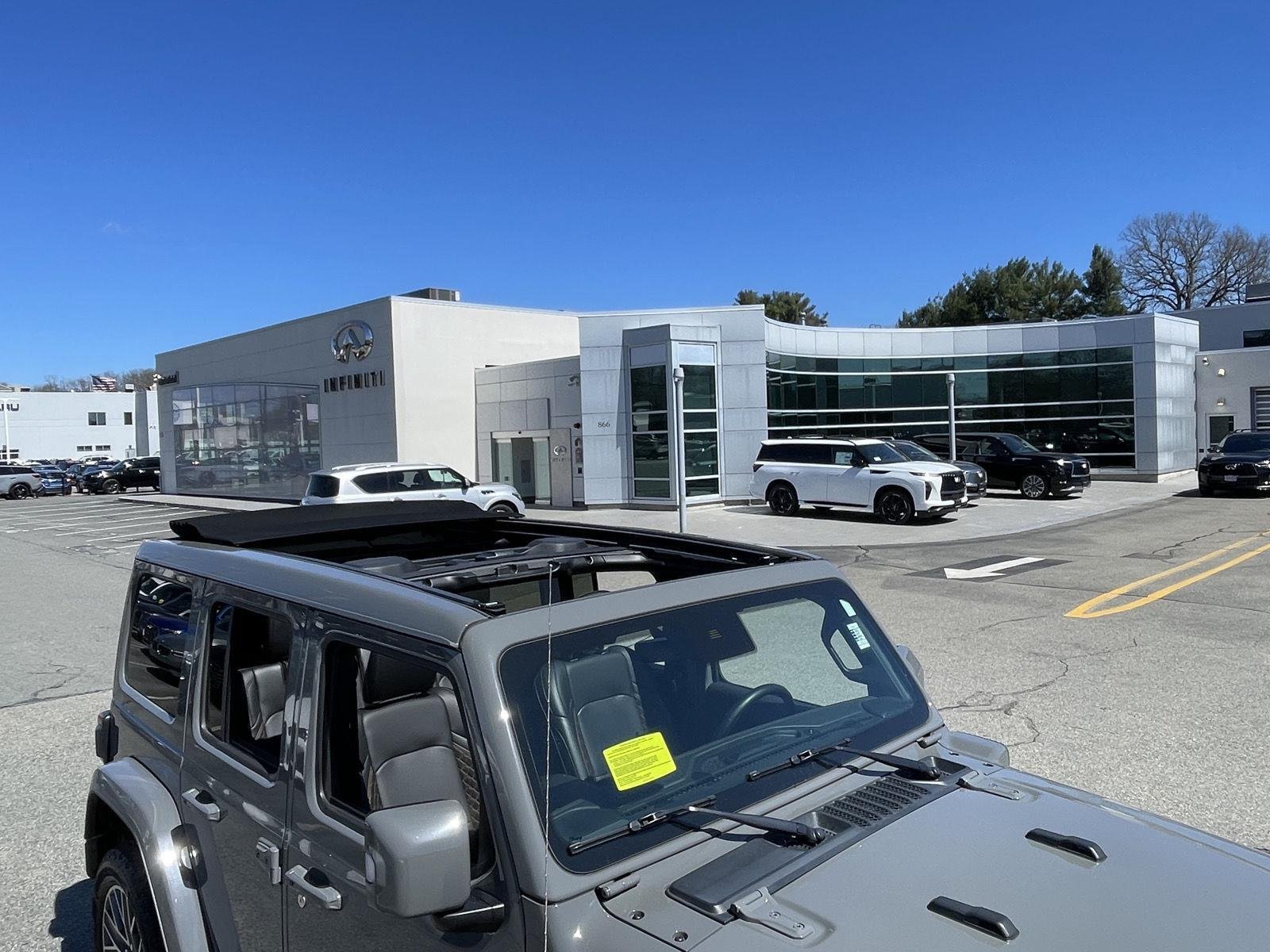 Used 2023 Jeep Wrangler 4xe High Altitude 4XE with VIN 1C4JJXP67PW540134 for sale in Norwood, MA