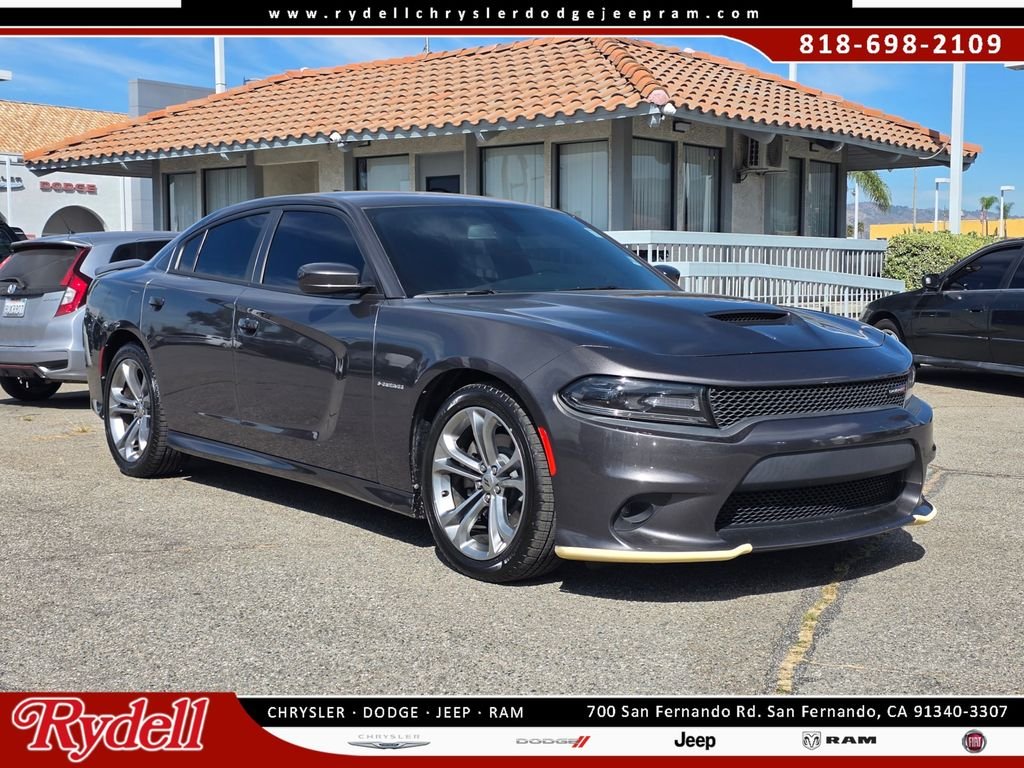 Certified Used 2021 Gray Dodge R/T image 1