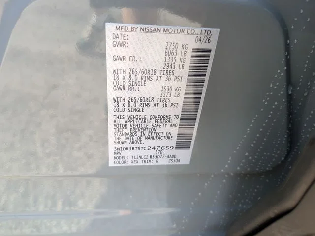 New 2026 Boulder Gray Pearl / Super Black Two-tone Nissan Rock Creek® image 33